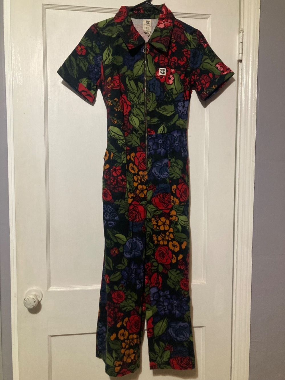 NWT Lucy And Yak Ragan Jumpsuit Maria Floral Print Size US 2/XS - Picture 5 of 5